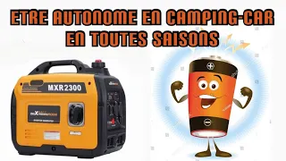 🔴Présentation du Meilleur Générateur Électrique Inverter pour Fourgon Aménagé #vanlife