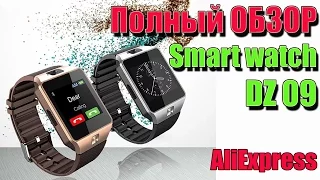 УМНЫЕ ЧАСЫ DZ09 - SMART WATCH DZ09 - ПОЛНЫЙ ОБЗОР - Aliexpress