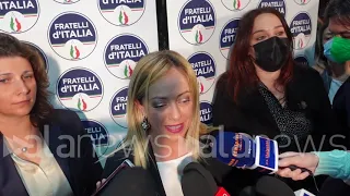 Meloni: "Varchi sindaco di Palermo è un'idea più che valida"