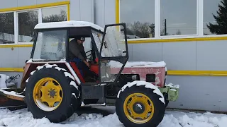 Zetor Cold start (studený start -14 °C)