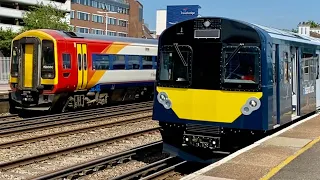 Class 484 for Island Line meets Class 70 and other units for first and last time!