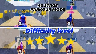 Parkour 40 Stage - Most Hardest WoW Mode on PUBG MOBILE⚠️ MUST WATCH⚠️ #pubgmobile #trending #pubg