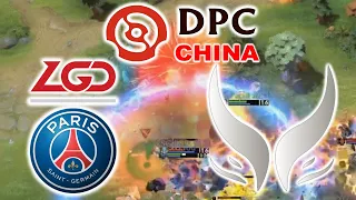 PSG.LGD vs XTREME GAMING - AMAZING GAME !!! DPC CHINA SPRING TOUR DIVISION 1 DOTA 2