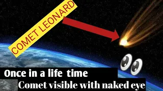 Comet Visible with naked eye 2021| comet leonard 2021 comet leonard c/2021 a1