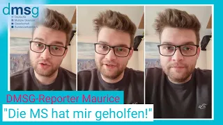 Voll im Leben - mit MS: Neuer DMSG-Reporter Maurice stellt sich vor