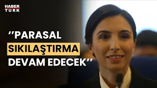 Merkez Bankası Başkanı Hafize Gaye Erkan Meclis'te sunum yaptı. Zeliha Saraç değerlendirdi