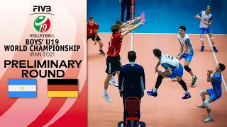 ARG vs. GER - Full Match | Group Phase | Boys U19 World Champs 2021