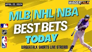 Free Sports Picks & Predictions | MLB NBA NHL Today: April 22