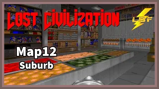 SUBURB | Doom II: Lost Civilization [Ultra-Violence 100%] - Map12