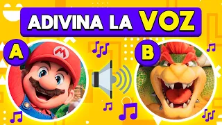 ADIVINA el Personaje de SUPER MARIO BROS por Su VOZ 🤔🧠🧐 | Trivia Mario | DiverTrivia ✅