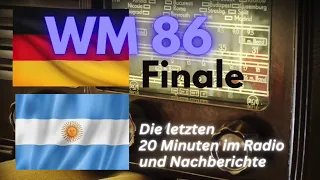 WM 1986: Das Finale im Radio