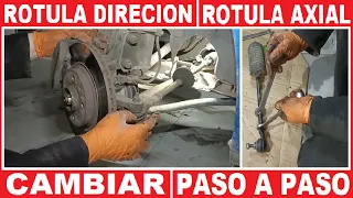 COMO CAMBIAR ROTULA DE DIRECCION // ROTULA AXIAL // BRAZO DE DIRECCION COMPLETO ((((( TUTORIAL))))))