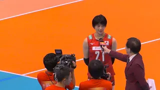 180929バレー世界バレー_日本初戦突破古賀黒後インタビュー volleyball Japan วอลเลย์บอล 배구