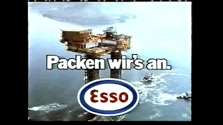 Esso-Werbung „Bohrinsel“ 1976