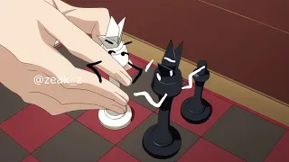 chess king sacrifice (but its code geass)