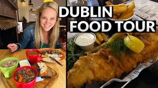 Dublin, Ireland Food Tour | Eating Irish Food (Boxtys, Irish Stew & Fish & Chips)