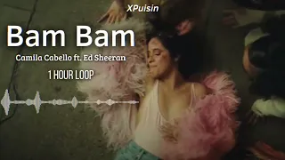 Bam Bam by Camila Cabello ft. Ed Sheeran | 1 HOUR LOOP