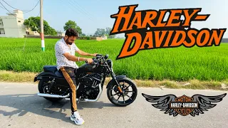 finally Buying a Harley Davidson iron 883 bike | khoo wale