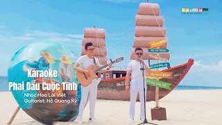 Phai Dấu Cuộc Tình | Karaoke | Hai Anh Em