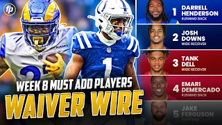 Week 8 Waiver Wire Pickups | Must-Have Players to Add to Your Roster (2023 Fantasy Football)