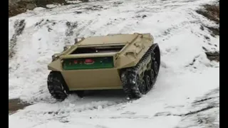 The Fearless Tracked Robot: Conquer Any Terrain with this Robot Tank Chassis