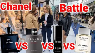 Women React to Bleu de Chanel, Chanel Allure Homme Sport Eau Extreme, Platinum Egoiste & Antaeus