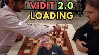 You cant mess with Vidit 2.0 | Vidit Gujrathi vs Richard Rapport | Gashimov Memorial 2023