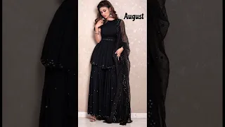 Choose your birthday🎂month and see your sharara suit💖😍🔥💞#sharara #shorts #viral #trending