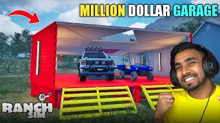 || I Make Millions Dollars Garage In Ranch Simulator || [EP 1]