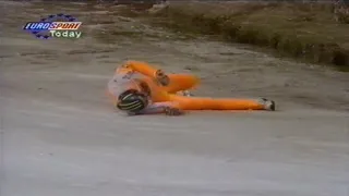 PIJANY KOMENTATOR ZNÓW W AKCJI! Christoph Duffner - 189.0m - CRASH - Planica 22.03.1997