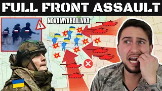 Russian Tanks BREACHED Ukrainian Positions in Novomykhailivka