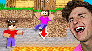 5 Ways To TROLL YOUR FRIEND In Minecraft.. (Hilarious)