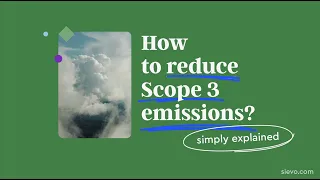 How to calculate scope 3 emissions? Simply explained