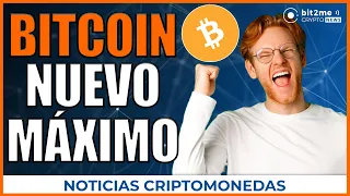 🚨 NOTICIAS CRIPTOMONEDAS HOY 🎉 BITCOION nuevo Máximo Histórico 💰 MtGox devuelve BTC 👈