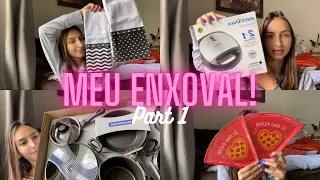 Vou MORAR SOZINHA aos 20anos + meu ENXOVAL | Part1