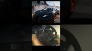 Incredible Comeback In The Bugatti Veyron Super Sport - Forza Horizon 5 Logitech G29 Gameplay