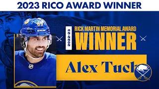 Alex Tuch Named 2023 Rick Martin Memorial Award Winner | Buffalo Sabres