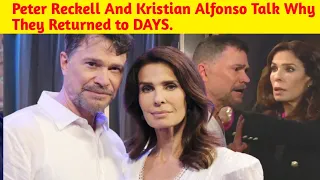 Breaking News | Talk Return | Peter Reckell Kristian Alfonso | It Will Shock You | Days Of Our Life|