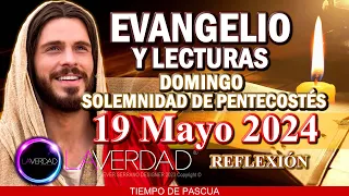 EVANGELIO DEL DÍA DOMINGO 19 DE MAYO 2024. JUAN 20, 19-23 / REFLEXIÓN EVANGELIO 19 MAYO