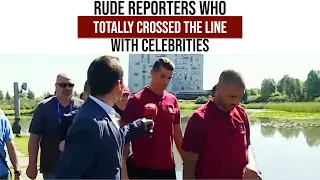 Rude reporters who totally crossed the line with celebrities!