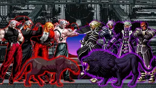 [KOF Mugen] Rugal Bernstein Team vs NESTS Team