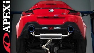 APEX'i RS Evo Extreme Catback Exhaust 2022 GR86/BRZ | Exhaust Bible