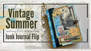 “Late Summer” Junk Journal Flip Through  (SOLD)