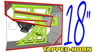DIY Speaker Box Plan 1x18" | Tamme Tapped-Horn