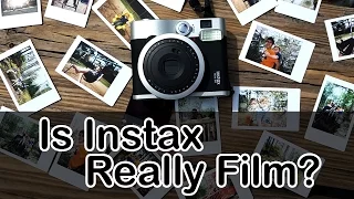 Instax for Pros Ep.2: Is Fujifilm Instax instant Film real film?