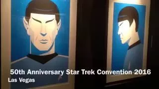 Day 1 at 2016 Star Trek Convention in Las Vegas 50th Anniversary