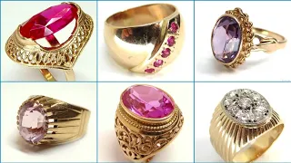 Советские КОЛЬЦА-ПЕРСТНИ. Какие украшения носили в советском союзе/Russian Golden Rings made in USSR