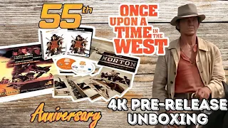 WOW! 👍🏻PRE-RELEASE UNBOXING 4 K BLU-RAY ONCE UPON A TIME IN THE WEST  UK EDITION