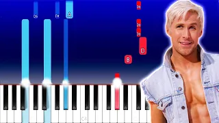 Ryan Gosling - I'm Just Ken (Piano Tutorial)