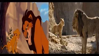 The Lion King (1994/2019) Simba and Scar